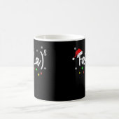 Fa (La)8 Funny Christmas Santa Fa La Math T - Shir Kaffeetasse (Mittel)