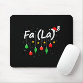 Fa (la) 8 Funny Christmas Santa Fa La Math Teacher Mousepad (Mit Mouse)