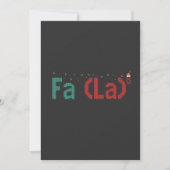 FA (LA)8 Funny Nerdy Math Weihnachtsgeschenk Dankeskarte (Vorderseite)