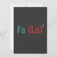 FA (LA)8 Funny Nerdy Math Weihnachtsgeschenk