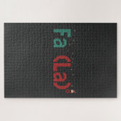 FA (LA)8 Funny Nerdy Math Weihnachtsgeschenk Puzzle (Horizontal)