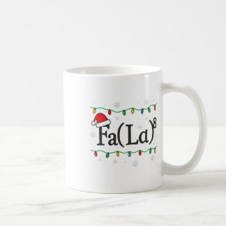 Fa (la) 8 Lustiger Mathematik-Lehrer Weihnachten H Kaffeetasse