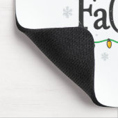 Fa (la) 8 Lustiger Mathematik-Lehrer Weihnachten H Mousepad (Ecke)
