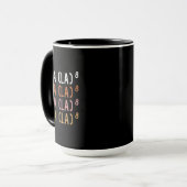 FA (LA)8 Lustiger nerdiger Mathe Tasse (Vorderseite Links)