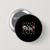 Fa (la) 8 Lustiger Weihnachtsmann Fa La Mathematik Button (Vorne & Hinten)