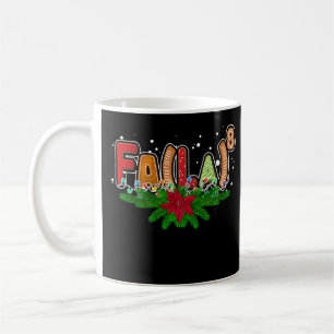 Fa (La) 8 Santa Kariert Claus Fa La Math Lehrerin  Kaffeetasse