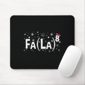 Fa La 8 Shirt - Mathematiklehrer Weihnachten Mousepad (Mit Mouse)