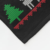 Fa La 8 Valhalla Weihnachtsmannmütze Viking Skull Fleecedecke (Ecke)