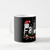 Fa (La)8 Weihnachten 2021 - Santa Fa La Math G Kaffeetasse (Vorderseite Links)