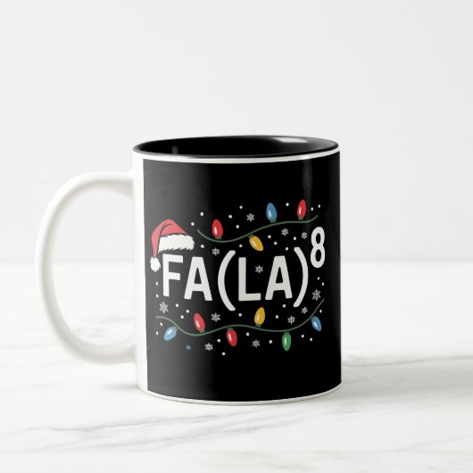 FA (LA)8 Weihnachten Weihnachten Weihnachten La Ma Zweifarbige Tasse (Links)
