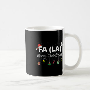 Fa (la)8 Weihnachten Weihnachtsmann Fa La Math Leh Kaffeetasse