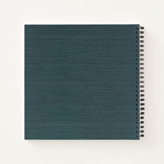 Fa La Christmas Dog singend Gästebuch Notizblock (Rückseite)