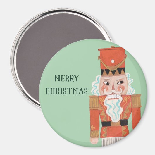 Fa La Christmas Nutcracker Ballet Dancer Magnet (Vorderseite/Rückseite)
