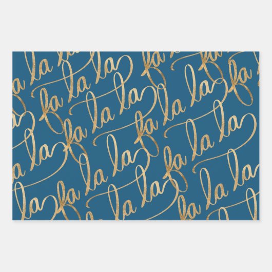 Fa La Christmas Nutcracker Charaktere Geschenkpapier Set (Vorderseite)