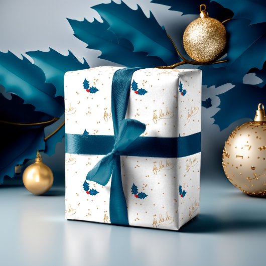 Fa La Christmas Nutcracker Charaktere Geschenkpapier Set