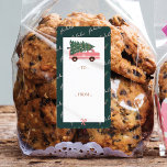 Fa La Christmas Tree Pink Vintag Van zu & von<br><div class="desc">Feiern Sie die magische und festliche Urlaubssaison mit unserem maßgeschneiderten Urlaub zu und von den Aufklebern gif Tags. Unser Vintages Urlaubsdesign zeichnet sich durch einen niedlichen, mädchenhaften Retrovan aus, der einen Weihnachtsbaum trägt. Die Worte fa la la sind handgeschrieben. Anpassen mit Familienmonogramm. Alle Illustrationen sind handgezeichnet Originalwerke von Moodthology Papery....</div>