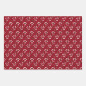 Fa La Festive Holly Weihnachten Geschenkpapier Set (Vorderseite)