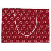 Fa La Festive Holly Weihnachten Große Geschenktüte (Rückseite)