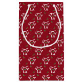 Fa La Festive Holly Weihnachten Kleine Geschenktüte (Rückseite)