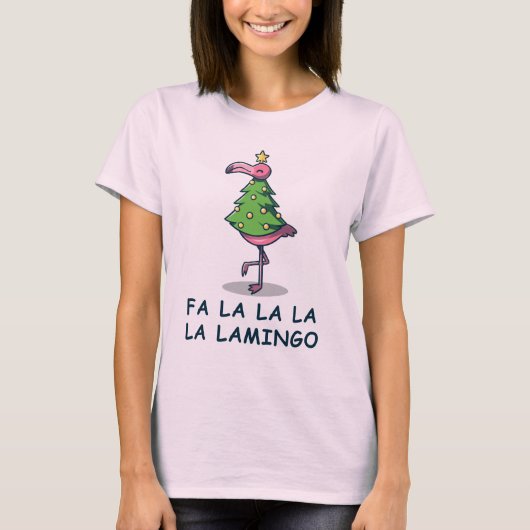 Fa La Flamingo T-Shirt (Vorderseite)