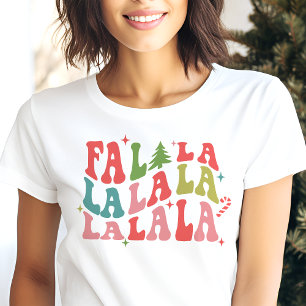 Fa La Fun Festliche Weihnachten Tri-Blend Shirt