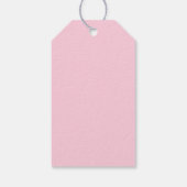 Fa La Garland Gift Tag (Pink) Geschenkanhänger (Rückseite)