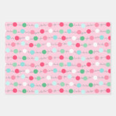 Fa La Garland Weihnachtswrapping Paper - Trial 1 Geschenkpapier Set (Vorderseite)