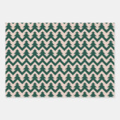 FA LA Green & Pink Typografic Christmas Carol Geschenkpapier Set (Vorderseite 3)