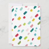 FA LA HOLIDAY FOTO kühne, farbenfrohe Töne Ankündigung (Rückseite)