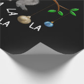 Fa la Koala Niedlich Koala Bear zu Weihnachten Geschenkpapier (Ecke)