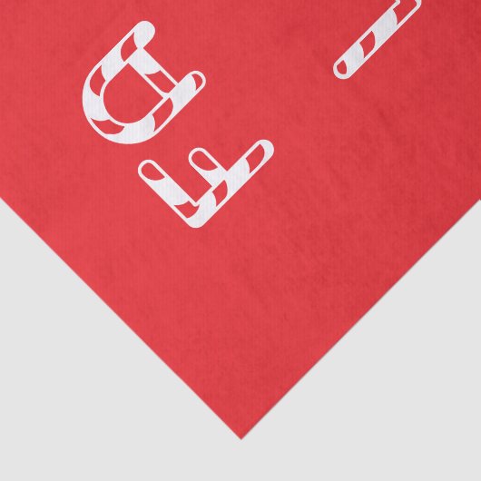 Fa La La christmas Seidenpapier (Ausschnitt)