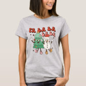 Fa La La Christmas T - Shirt (Vorderseite)
