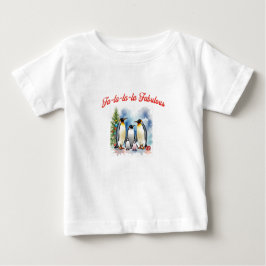 Fa la la fabulous baby t-shirt