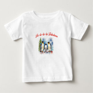 Fa la la fabulous baby t-shirt