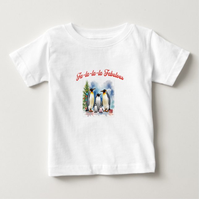 Fa la la fabulous baby t-shirt (Vorderseite)