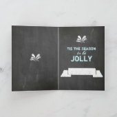 Fa-La-La Feiertagskarte (Innenseite)