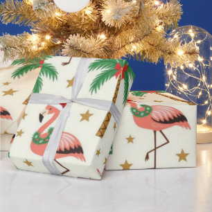 Fa-La-La-Flamingo Geschenkpapier
