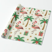 Fa-La-La-Flamingo Geschenkpapier (Ungerollt)