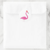 Fa la la Flamingo Holiday Sticker (Tasche)