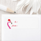 Fa la la Flamingo Hotel zum bzw. vom Label (Insitu)