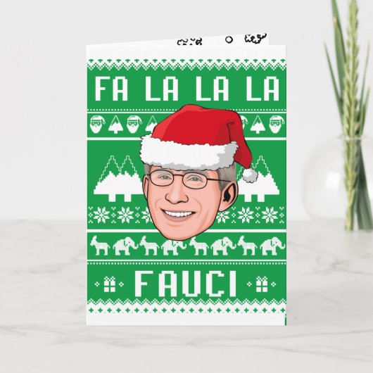FA LA LA LA FAUCI KARTE (Vorderseite)