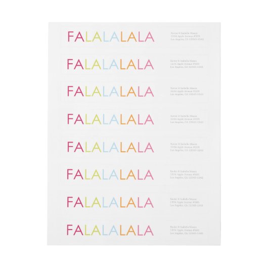 FA-LA-LA-LA-LA (Bogen)