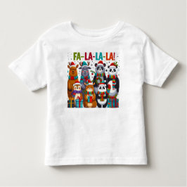 Fa-La-La-La-La-Friends! - Adorable Weihnachtstiere Kleinkind T-shirt