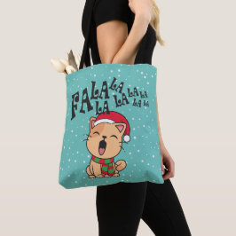 Fa La La La La La La Christmas Cat singen | Tasche