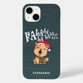 Fa La La La La La La Christmas Cat singen | Telefo Case-Mate iPhone 14 Hülle