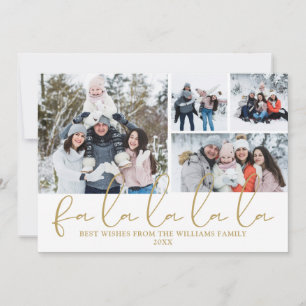 Fa La La La La La Script 4 Foto Weihnachten