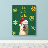 Fa La La La La Llama Leinwanddruck (Insitu (Holzboden))