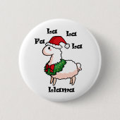 Fa-La-La-La-Lama Button (Vorderseite)