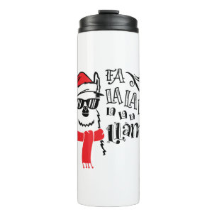 Fa-La-La-La-Lama Thermosbecher