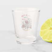 Fa La La La Lass Mich Allein Ich Lese  Schnapsglas (Rückseite)